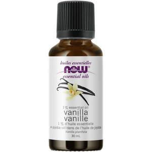 VANILLA 1% ESSENTIAL OIL IN JOJOBA OIL 30 ML NOW