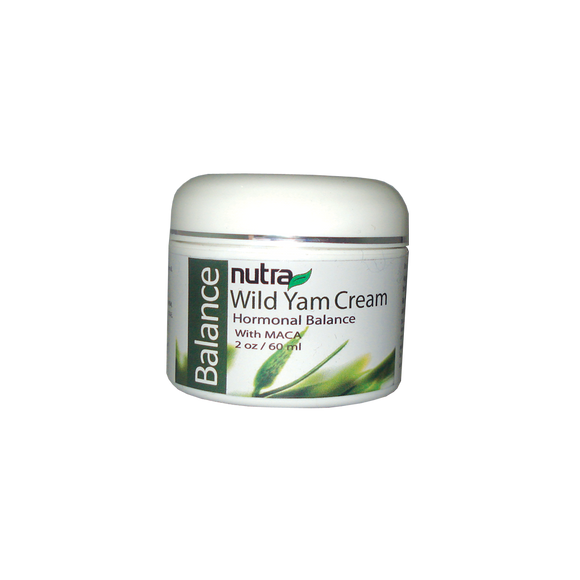 WILD YAM CREAM 2 OZ NUTRA