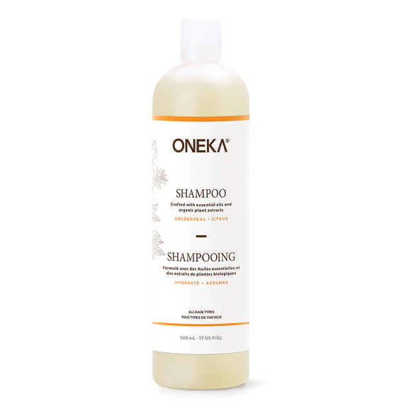 GOLDENSEAL & CITRUS SHAMPOO 500 ML ONEKA