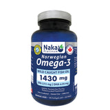NORWEGIAN OMEGA-3 1430 MG 80 GELS NAKA