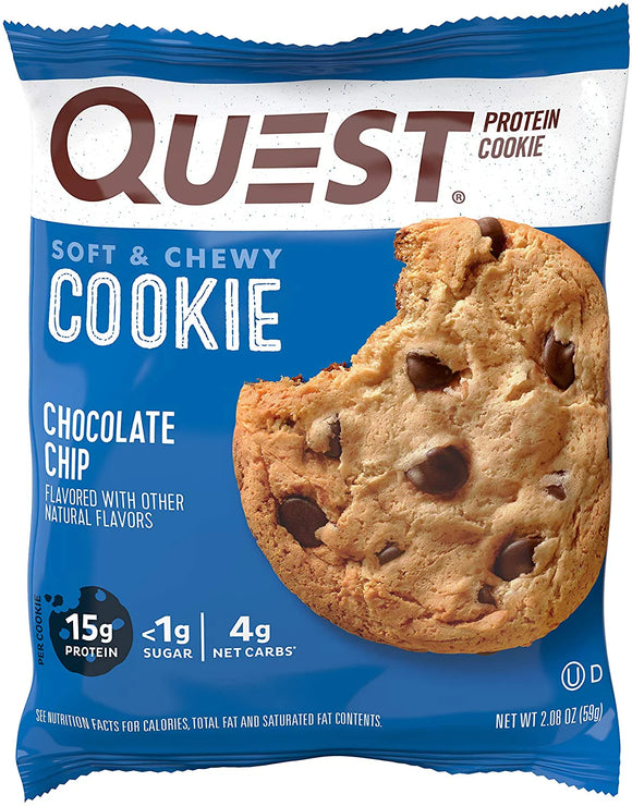 PROTEIN COOKIE CHOCOLATE CHIP 59G QUEST