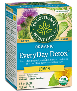 EVERYDAY DETOX LEMON 16 BAGS TRADITIONAL MEDICINALS