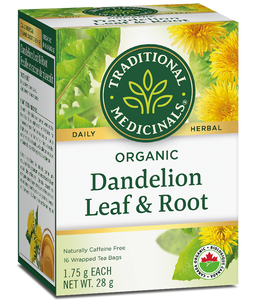 DANDELION LEAF & ROOT 16 BAGS TRADITIONAL MEDICINALS