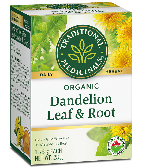 DANDELION LEAF & ROOT 16 BAGS TRADITIONAL MEDICINALS