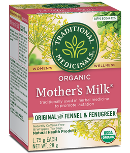 MOTHER'S MILK TEA 16 BAGS TRADITIONAL MEDICINALS