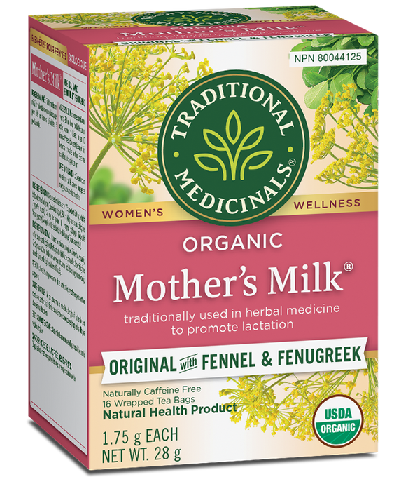 MOTHER'S MILK TEA 16 BAGS TRADITIONAL MEDICINALS