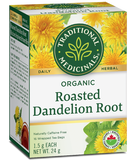 ROASTED DANDELION ROOT 16 BAGS TRADITIONAL MEDICINALS