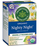 NIGHTY NIGHT TEA 16 TEA BAGS TRADITIONAL MEDICINALS