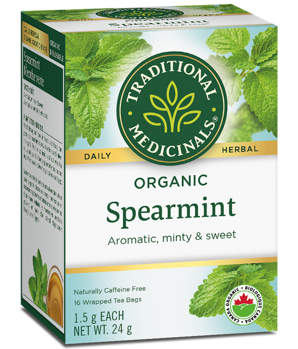 SPEARMINT TEA 16 TEA BAGS TRADITIONAL MEDICINALS