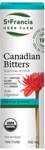 CANADIAN BITTERS DIGESTIVE ORGANIC 50 ML ST. FRANCIS HERB FARM