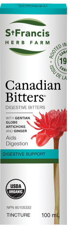 CANADIAN BITTERS DIGESTIVE ORGANIC 50 ML ST. FRANCIS HERB FARM