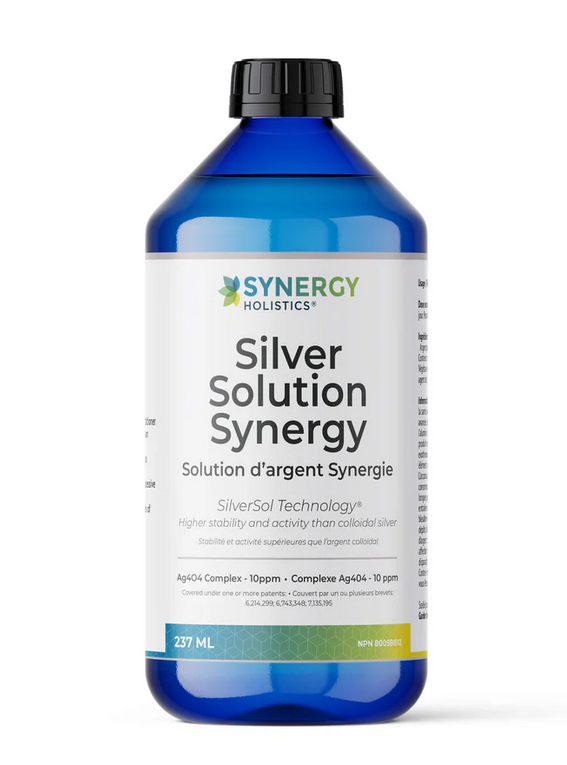 SILVER SOLUTION SYNERGY 237 ML SYNERGY HOLISTICS