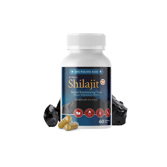 SHILAJIT 500 MG DR KLEIN'S 60 CAPS NANTON NUTRACEUTICALS
