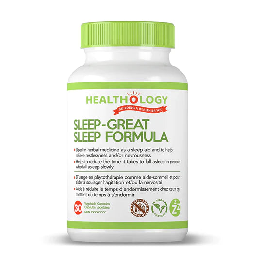 SLEEP-GREAT SLEEP FORMULA 30 CAPS HEALTHOLOGY