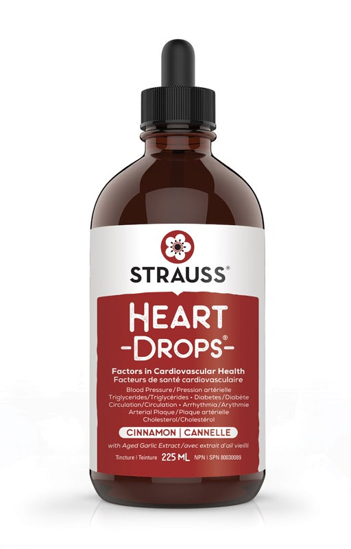 HEARTDROPS CINNAMON 225 ML STRAUSS