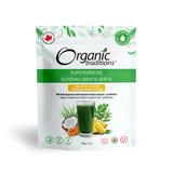 SUPERGREENS PINEAPPLE COCONUT ORGANIC 100 G ORGANIC TRADITIONS