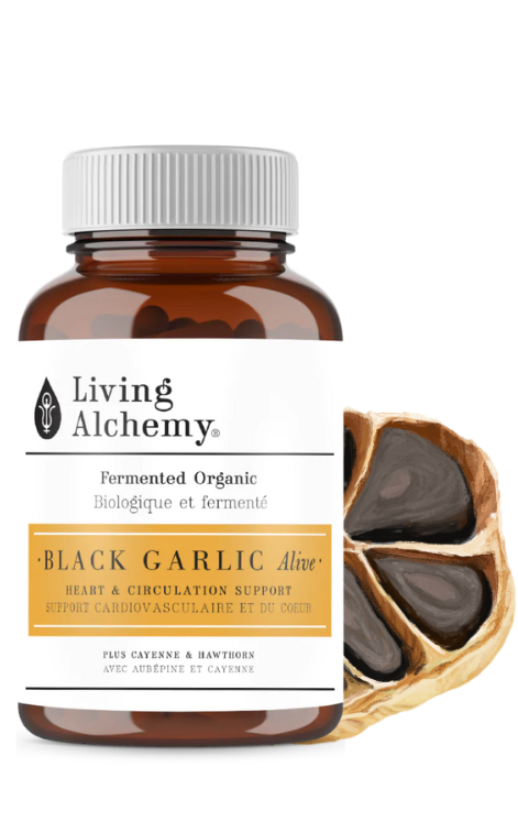 BLACK GARLIC 60 CAPS LIVING ALCHEMY