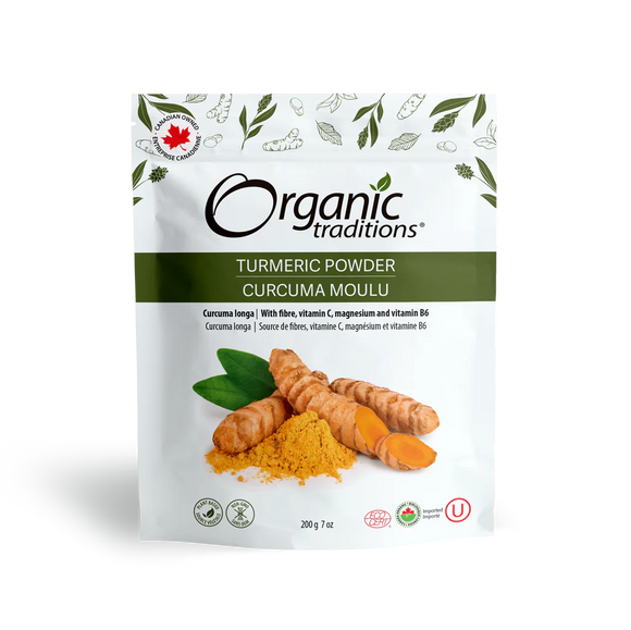 TURMERIC POWDER 200 G ORGANIC TRADITIONS