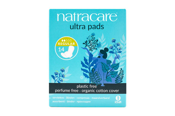 ULTRA PADS REGULAR 14 PK NATRACARE