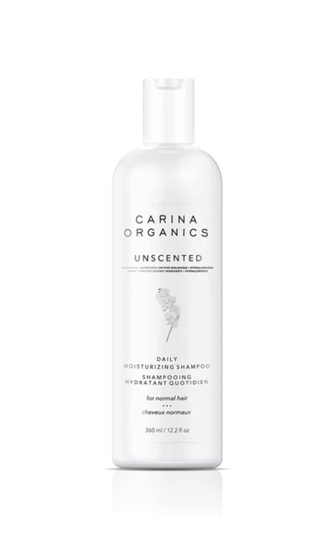 DAILY LIGHT SHAMPOO UNSCENTED 360 ML CARINA ORGANICS