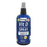 VIT D SUBLINGUAL SPRAY 1000 IU ORANGE 100 ML NAKA