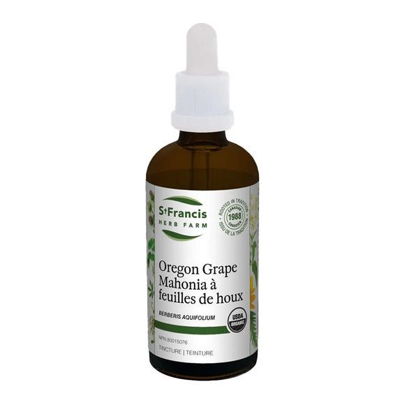 OREGON GRAPE ORGANIC/WILDCRAFTED 50 ML ST. FRANCIS HERB FARM