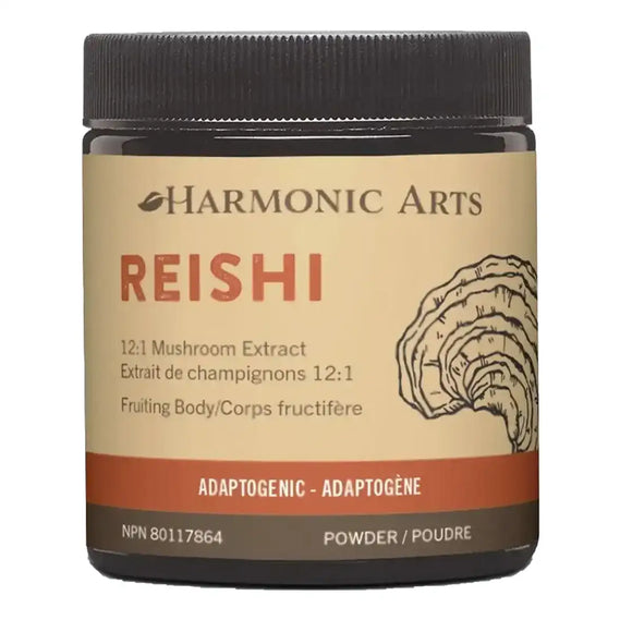 CONCENTRATED MUSHROOM POWDER REISHI ORGANIC 100G HARMONIC ARTS