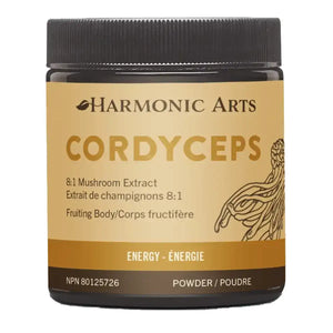 CONCENTRATED MUSHROOM POWDER CORDYCEPS ORGANIC 100G HARMONIC ARTS