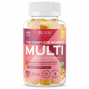 WOMENS MULTIVITAMIN 60 GUMMIES SUKU