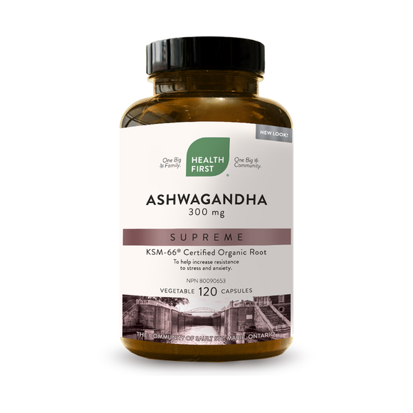 ASHWAGANDHA SUPREME 120 CAPS HEALTH FIRST
