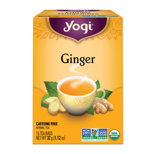 GINGER HERBAL BLEND 16 TEA BAGS YOGI