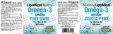 OMEGA-3 LIPOMICEL MATRIX 120 GELS NATURAL FACTORS