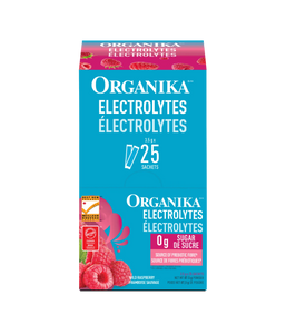 ELECTROLYTES WILD RASPBERRY 3.5 G 25 PK ORGANIKA