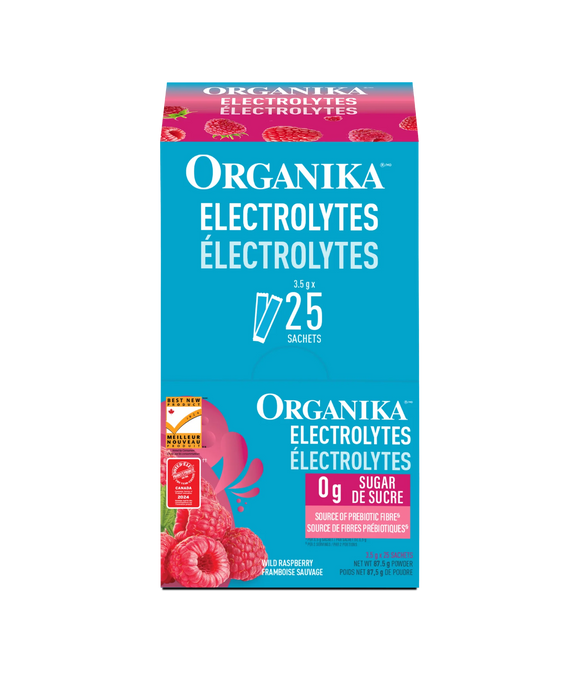 ELECTROLYTES WILD RASPBERRY 3.5 G 25 PK ORGANIKA