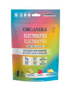 ELECTROLYTES VARIETY 3.5 G SACHETS 21 PACK ORGANIKA
