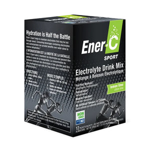 SPORT ELECTROLYTE DRINK MIX LEMON LIME 12 PK ENER C