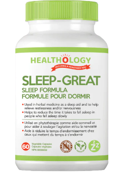SLEEP-GREAT SLEEP FORMULA 60 CAPS HEALTHOLOGY