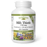 MILK THISTLE 250 MG 240 CAPS NATURAL FACTORS