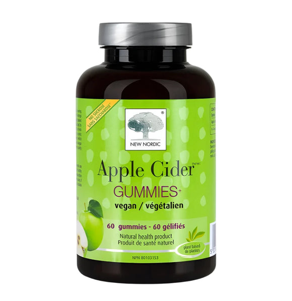 APPLE CIDER 60 GUMMIES NEW NORDIC