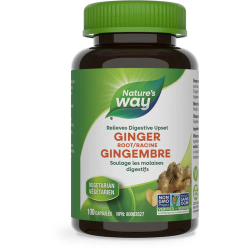 GINGER 550 MG 100 CAPS NATURE'S WAY