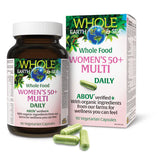 WHOLE FOOD WOMEN'S 50+ MULTI DAILY 90 CAPS WHOLE EARTH & SEA NATURAL FACTORS
