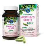 WHOLE FOOD WOMEN'S MULTI DAILY 90 CAPS WHOLE EARTH & SEA NATURAL FACTORS