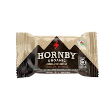 CHOCOLATE ESPRESSO ENERGY BAR ORGANIC 80 G HORNBY ORGANIC