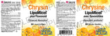 CHRYSIN LIPOMICEL PLUS FLAVONOIDS 60 GELS NATURAL FACTORS