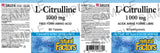 L-CITRULLINE 1000 MG 90 TABS NATURAL FACTORS