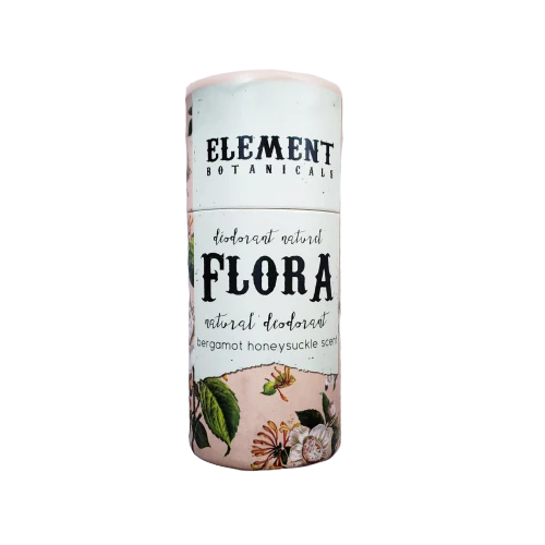 DEODORANT FLORA  BERGAMOT HONEYSUCKLE 80 ML ELEMENT BOTANICALS