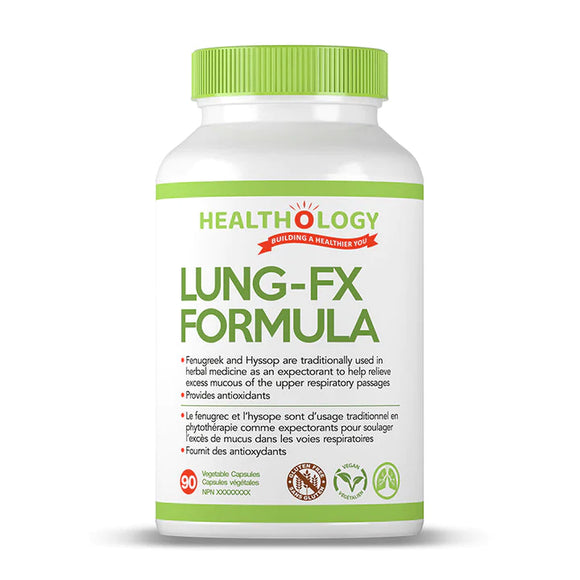 LUNG-FX FORMULA 90 VCAPS HEALTHOLOGY