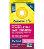 ULTIMATE FLORA WOMEN'S EXTRA CARE PROBIOTICS 50 BILLION 60 CAPS RENEW LIFE