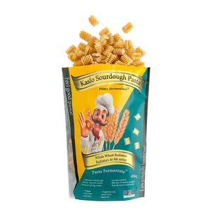 PASTA FERMENTATA WHOLE WHEAT RADIATORI 560 G KASLO SOURDOUGH